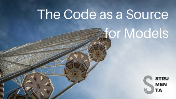 The code as a source for models