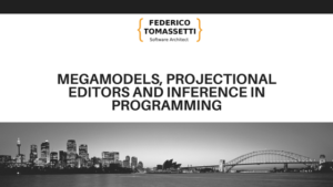 Megamodels, projectional editors and Inference in programming