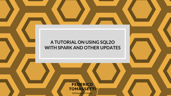 A tutorial on using Sql2o with Spark and other updates