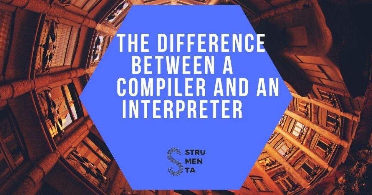 The difference between a compiler and an interpreter