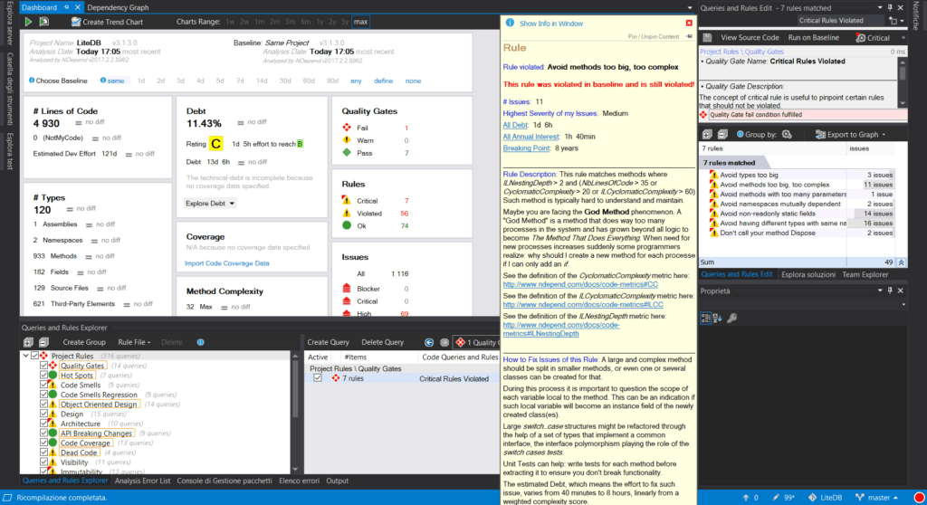 NDepend example documentation