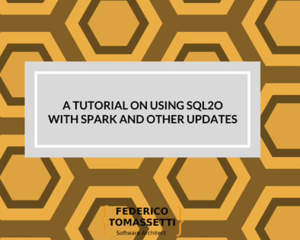 A tutorial on using Sql2o with Spark and other updates