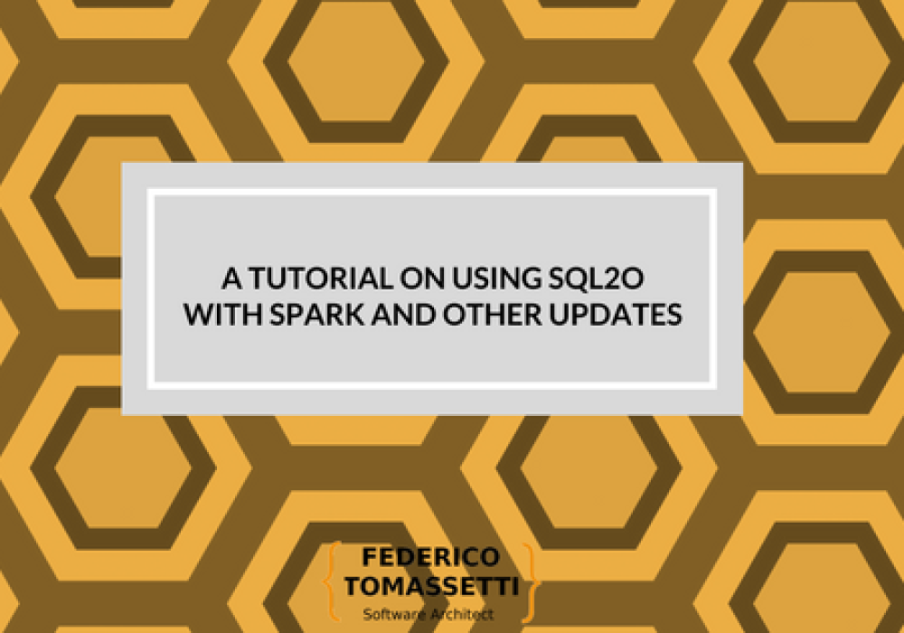 A tutorial on using Sql2o with Spark and other updates