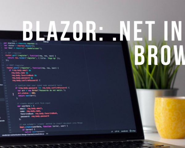 Blazor: .NET in the Browser