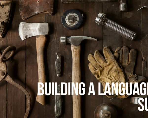 Building a language: tool support