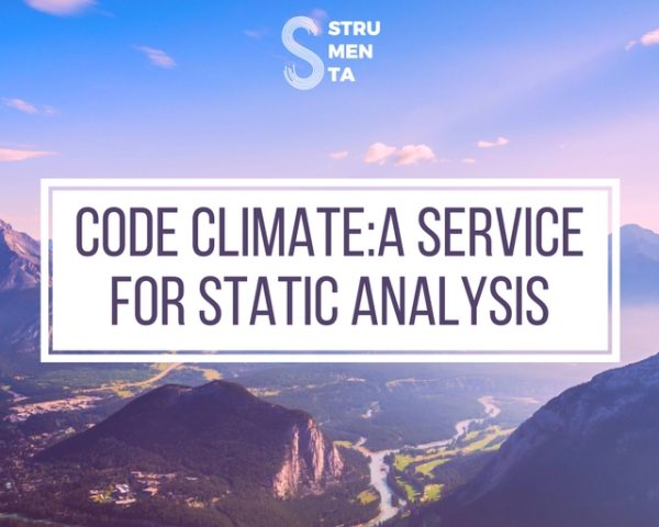 Code Climate: A service for static analysis