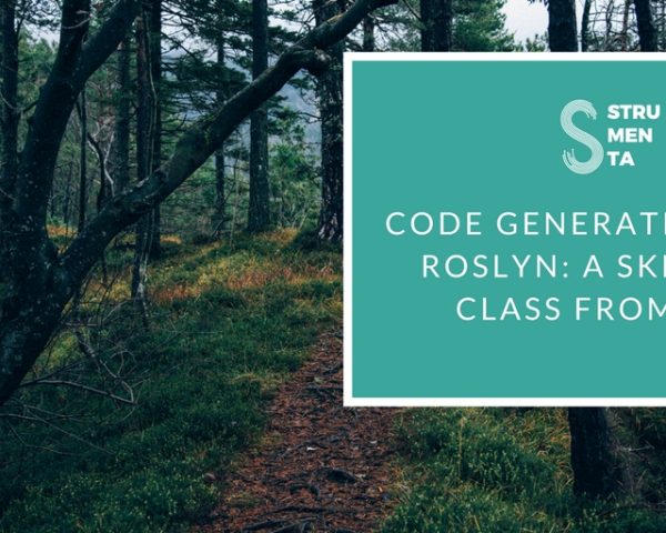 Code Generation with Roslyn: a Skeleton Class from UML