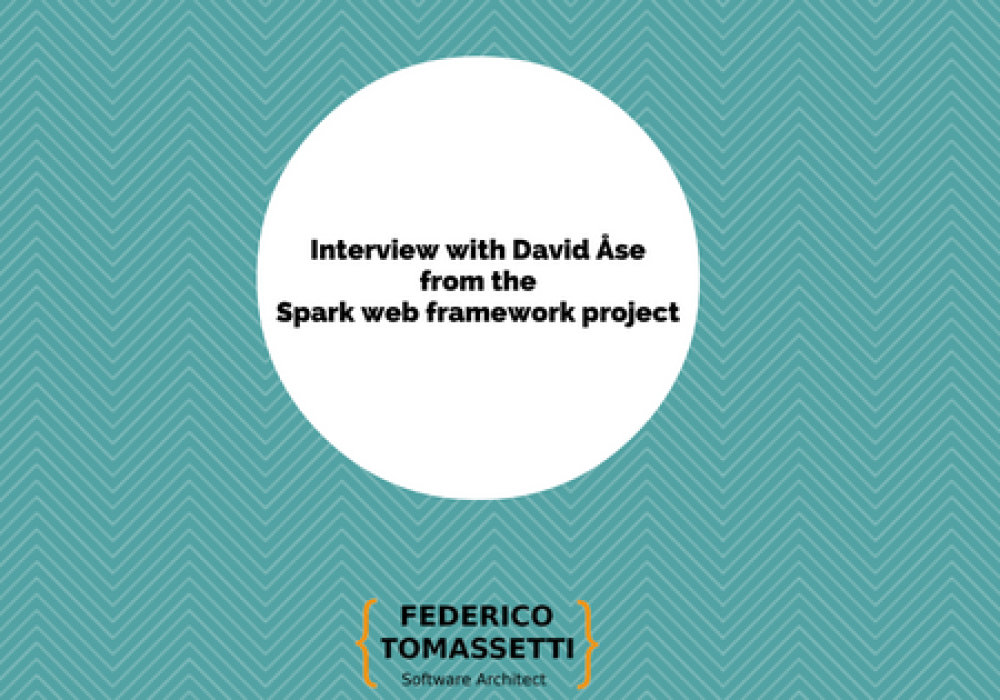 Interview with David Åse from the Spark web framework project