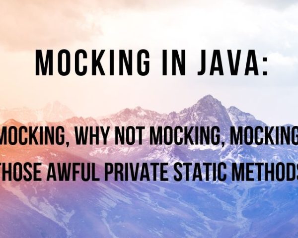 Mocking in Java