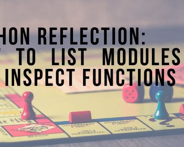 Python reflection_ how to list modules