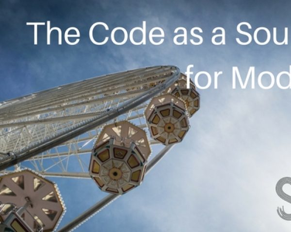 The code as a source for models