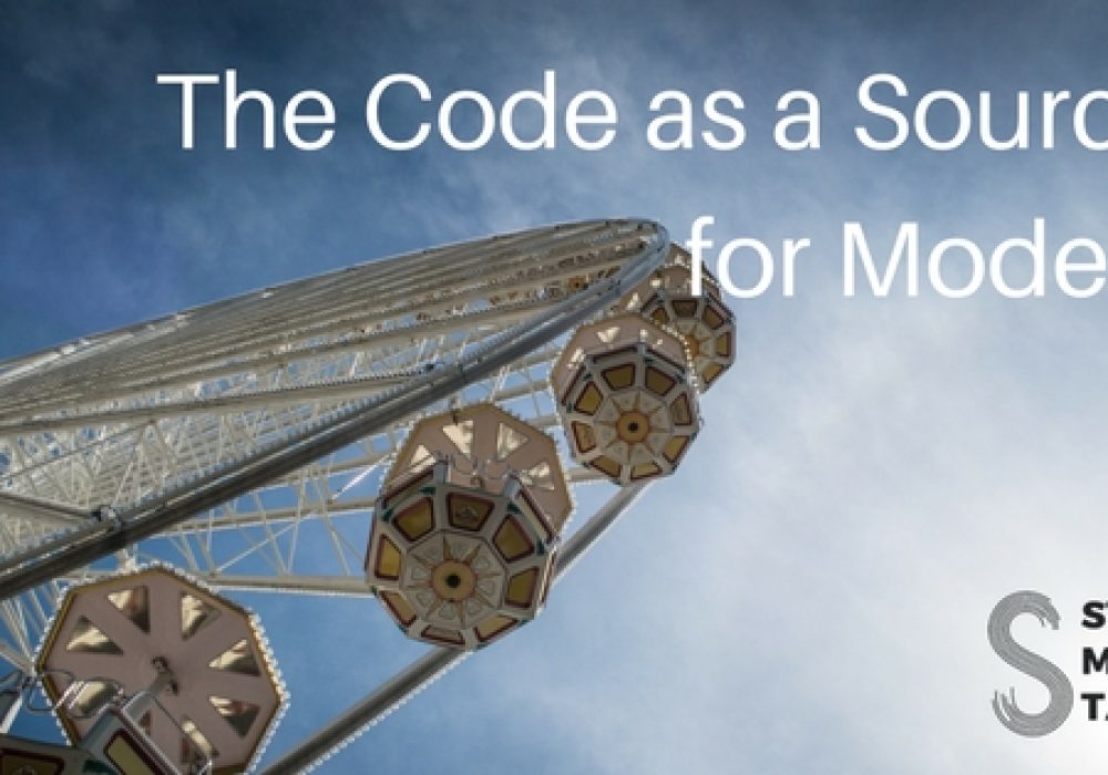 The code as a source for models