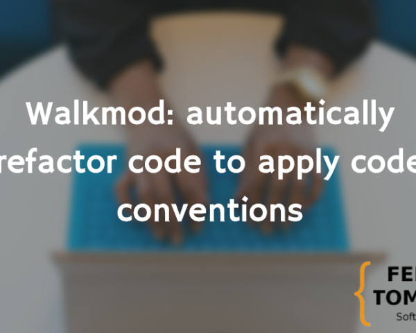 Walkmod: automatically refactor code to apply code conventions
